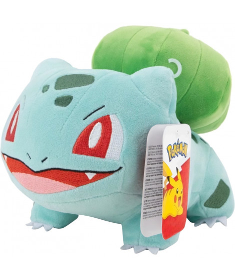Peluche - BANDAI - Pokémon Bulbizarre - 20 cm, pure douceur et tendresse