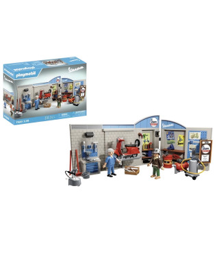 PLAYMOBIL - 71620 - Vespa Garage rétro