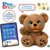 Peluche interactive - GIOCHI PREZIOSI - Ours créateur d'histoires Poe - a partir de 4 ans - LAY00