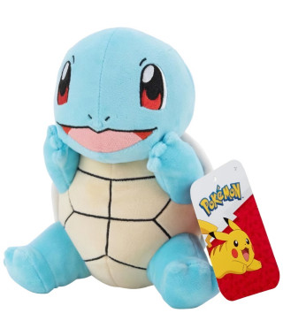 Peluche - BANDAI - Pokémon Carapuce - 20 cm, pure douceur et tendresse