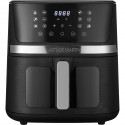 Friteuse sans huile  ARTHUR MARTIN - Airfryer 6,6 L- 1600 W - Ecran tactile - 7 pré-réglages - Noir
