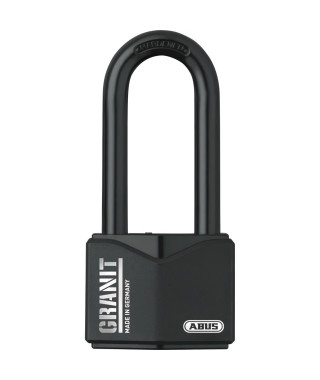 Abus Granit Plus Cadenas en acier trempé a anse longue 75mm - 12088