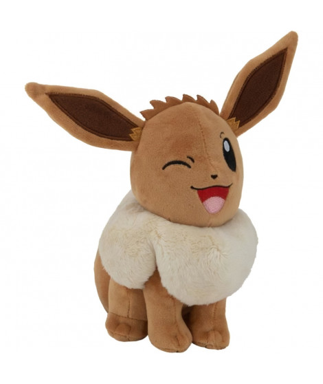 Peluche - BANDAI - Pokémon Evoli - 20 cm, pure douceur et tendresse