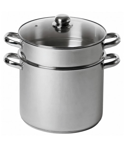 Couscoussier - BAUMALU - Tous feux dont induction - Inox droit - 20 cm