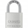 Cadenas - ABUS - 64TI/30 Titalium - Corps aluminium - Clé paracentrique - Risque de vol moyen