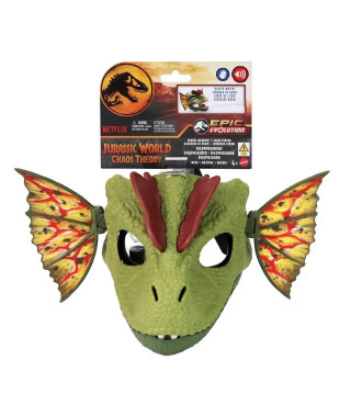 Jurassic World-Dilophosaurus Lanceur De Venin-Masque HXF55