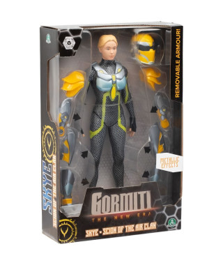Figurine articulée - GORMITI - Scion avec armure Modele Air - 27 cm - a partir de 4 ans - GRV033