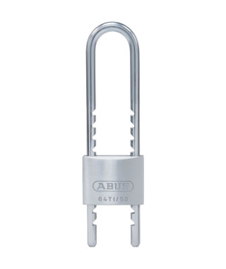 Cadenas - ABUS - 64TI/50HB60-150 B/DFNLI Titalium - Corps aluminium - Clé paracentrique