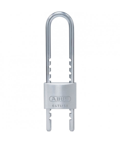 Cadenas - ABUS - 64TI/50HB60-150 B/DFNLI Titalium - Corps aluminium - Clé paracentrique