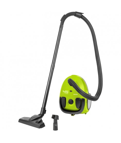 Aspirateur traîneau avec sac - SENCOR - SVC 45GR-EUE3 - Moteur ECO 850 W - 79 dBA - 1,5 L - Vert