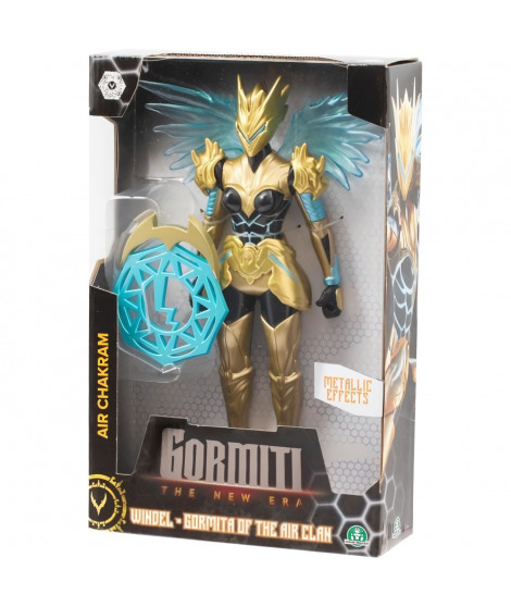 Figurine articulée - GORMITI - Gormiti avec arme Modele Air - 27 cm - a partir de 4 ans - GRV062