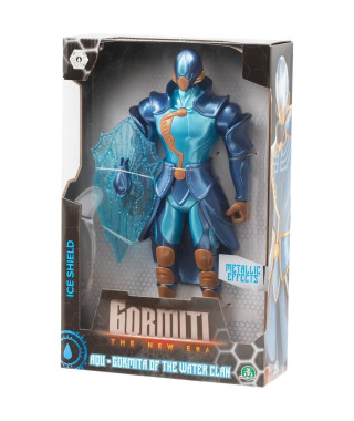 Figurine articulée - GORMITI - Gormiti avec arme Modele Eau - 27 cm - a partir de 4 ans - GRV064