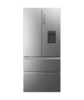 Réfrigérateur Multi-Portes - HAIER - HFW537EP - Classe E - 537 L (356 + 181) - 37 dB - Total No Frost - Gris
