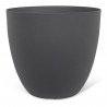 Pot de fleurs - GARDEN ID - Phoenix Anthracite - 38 x 34 cm - 100% Recyclé et Recyclable - Résistant au Gel et UV - Pour Exté…