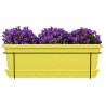 Kit jardiniere avec support en métal et plateau - GARDEN ID Relax - Lime 50 cm - Recyclé et 100% recyclable - Volume pour pla…