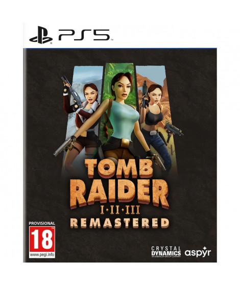 Tomb Raider I-III Remastered Starring Lara Croft - Jeu PS5