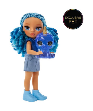 Rainbow High Littles - Poupée 15cm + animal de compagnie - Bleu - Des 4ans