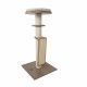 CatElite - GEORGE II Arbre a Chat - 40 x 40 x 79 cm - Plateforme en bois MDF avec un poteau en sisal