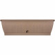 Jardiniere - GARDEN ID Terraflor - Taupe 60 cm - Solidité - Réserve d'eau - Recyclé & 100% recyclable - Volume pour plantes.