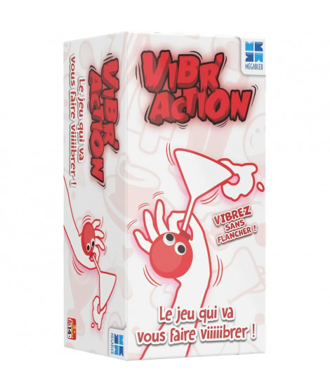 Jeu de société - MEGABLEU - Vibr'Action - 200 défis vibrants a relever avec bracelet