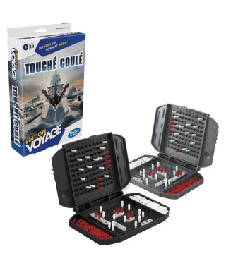 Touché coulé Voyage, jeu de société de voyage pour 2 joueurs, jeu de voyage, jeu pour enfants, Des  7 ans, Hasbro Gaming