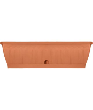 Jardiniere - GARDEN ID Terraflor - Terra 60 cm - Solidité - Réserve d'eau - Recyclé & 100% recyclable - Volume pour plantes.