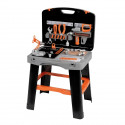 Smoby - Black and Decker -Etabli Bricolo Smart - Jeu d'imitation - Mallette qui se transforme en établi - 33 accessoires incl…