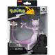 Figurine - BANDAI - Pokémon Mewtwo - 12 cm, ultra articulée et tres détaillée