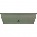 Jardiniere - GARDEN ID Terraflor - Vert de gris 60 cm - Solidité - Réserve d'eau - Recyclé & 100% recyclable - Volume pour pl…