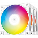 Ventilateur DEEPCOOL FC120 ARGB (Blanc) - Pack 3 - 3x120mm - 500-1800 RPM - 28 dBA - 61,91 CFM