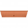 Jardiniere - GARDEN ID Terraflor - Terra 80 cm - Solidité - Réserve d'eau - Recyclé & 100% recyclable - Volume pour plantes.