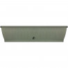 Jardiniere - GARDEN ID Terraflor - Vert de gris 80 cm - Solidité - Réserve d'eau - Recyclé & 100% recyclable - Volume pour pl…