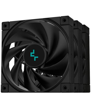 Ventilateur DEEPCOOL FK120 (Noir) - Pack 3 - 3x120mm - 500-1850 RPM - 28 dBA - 68,99 CFM