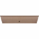 Jardiniere - GARDEN ID Terraflor - Taupe 100 cm - Solidité - Réserve d'eau - Recyclé & 100% recyclable - Volume pour plantes.