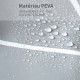 Rideau de douche - Wolka - Etanche Anti-Moisissure - Gris - 180x200cm