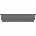 Jardiniere - GARDEN ID Terraflor - Anthracite 100 cm - Solidité - Réserve d'eau - Recyclé & 100% recyclable - Volume pour pla…