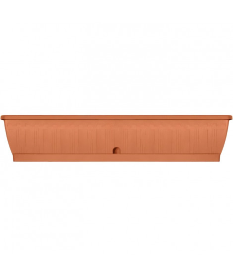 Jardiniere - GARDEN ID Terraflor - Terra 100 cm - Solidité - Réserve d'eau - Recyclé & 100% recyclable - Volume pour plantes.