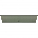 Jardiniere - GARDEN ID TERRAFLOR - Vert de gris 100 cm - Solidité - Réserve d'eau - Recyclé & 100% recyclable - Volume pour p…
