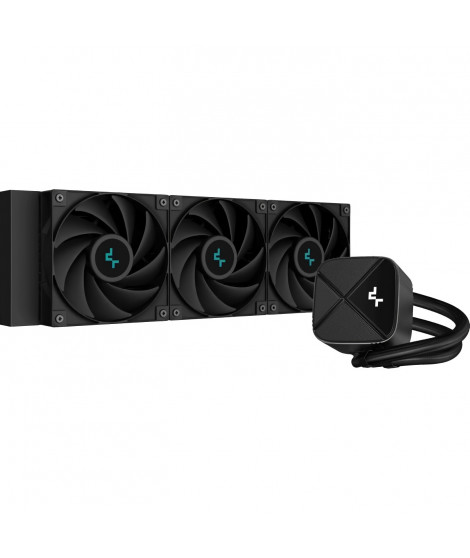 DEEPCOOL - LS720S Zero Dark - Watercooling AIO CPU - 3x120mm - Noir