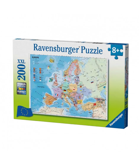 Puzzle 200 p XXL - Carte d'Europe