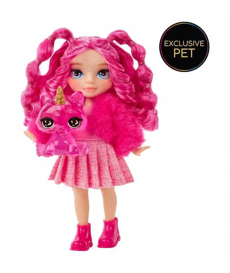 Rainbow High Littles - Poupée 15cm + animal de compagnie - Rose - Des 4ans