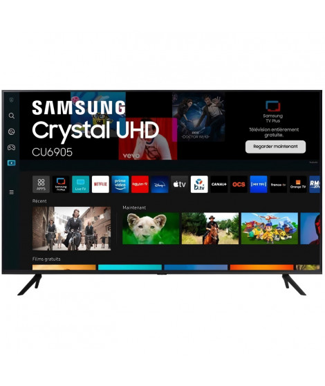 Samsung 43CU6905 - TV LED 43 (108 cm) - 4K UHD 3840x2160 - HDR - Smart TV - Gaming HUB - 3xHDMI - WiFi