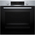 Four intégrable Ecoclean - BOSCH SER4 - HBA534BS3F - Inox - 71 L  - Classe énergie A+ - 59,5 x 59,4 x 54,8 cm