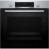 Four intégrable Ecoclean - BOSCH SER4 - HBA534BS3F - Inox - 71 L  - Classe énergie A+ - 59,5 x 59,4 x 54,8 cm