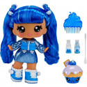 Yummiland - Grande poupée 25 cm a coiffer et câliner - Animal de compagnie + baumes a levre parfumé - Rory - Des 4ans