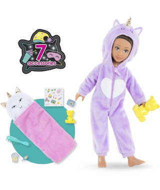 Coffret Poupée mannequin - COROLLE GIRLS -  Luna Pyjama Party