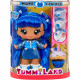 Yummiland - Grande poupée 25 cm a coiffer et câliner - Animal de compagnie + baumes a levre parfumé - Rory - Des 4ans