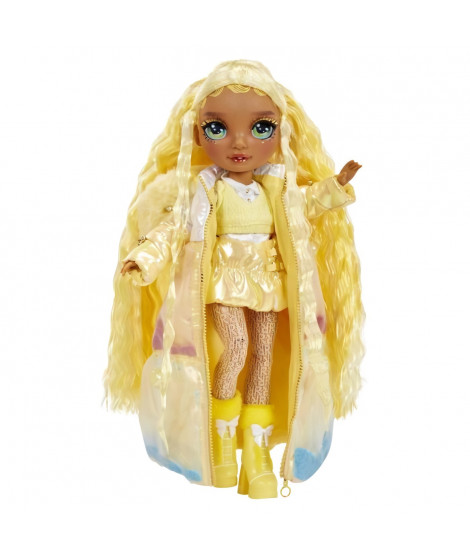 Rainbow High - Winter Wonderland - Jaune- Révele ta couleur - Créer son bonhomme de neige - Dés 4ans