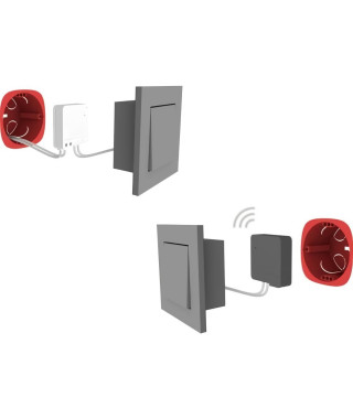 Kit va-et-vient - DIO CONNECTED HOME - 54738 - Micromodules récepteur + émetteur - 200 W