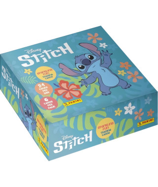Boîte de 24 pochettes - PANINI - STITCH TC - 144 cartes